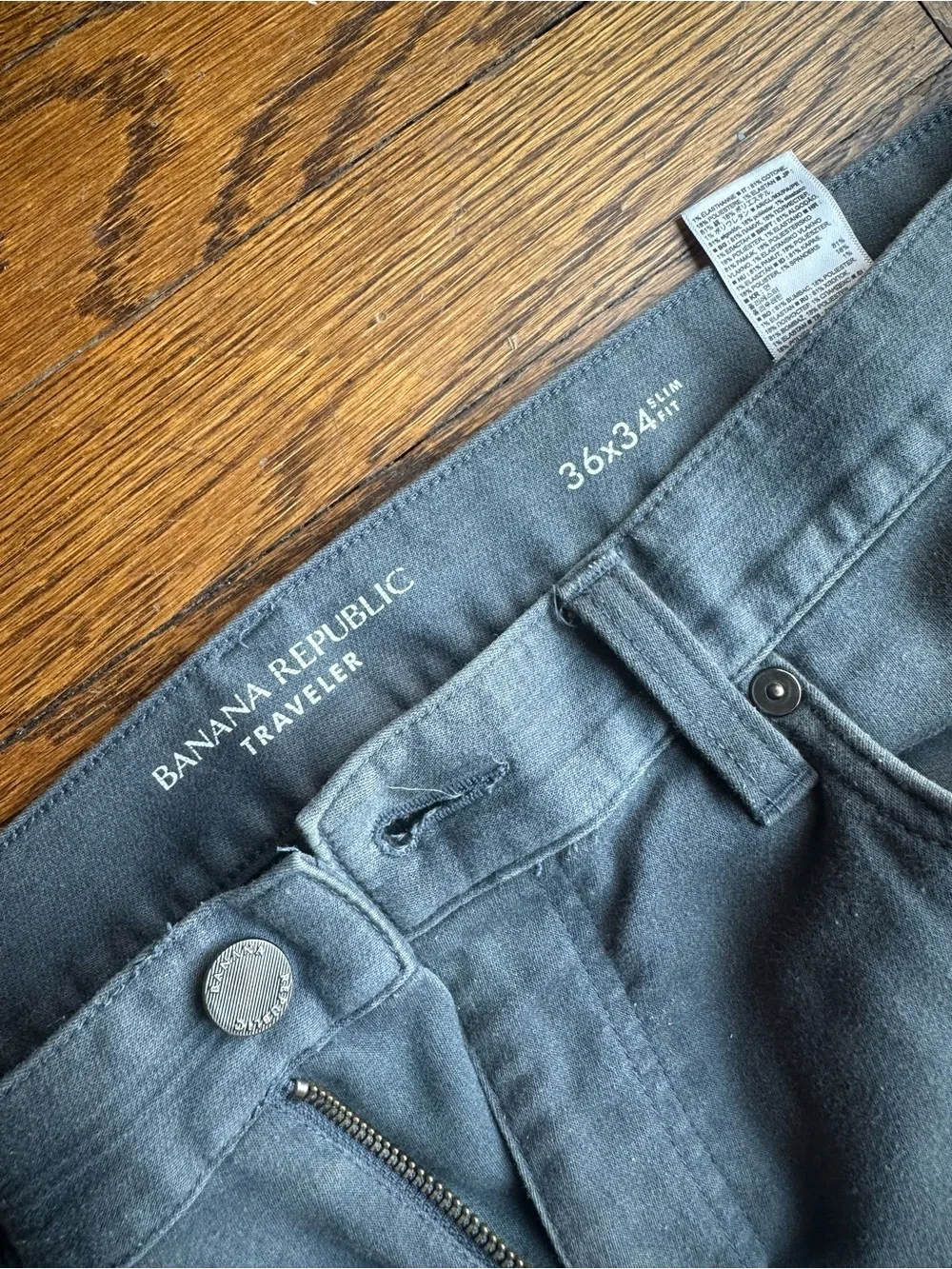 Banana Republic Men's Slim Traveler Jeans 36/34
